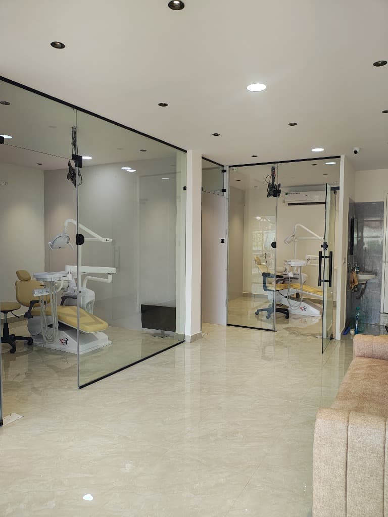 Modern dental clinic interior at Aavya Dental Clinic